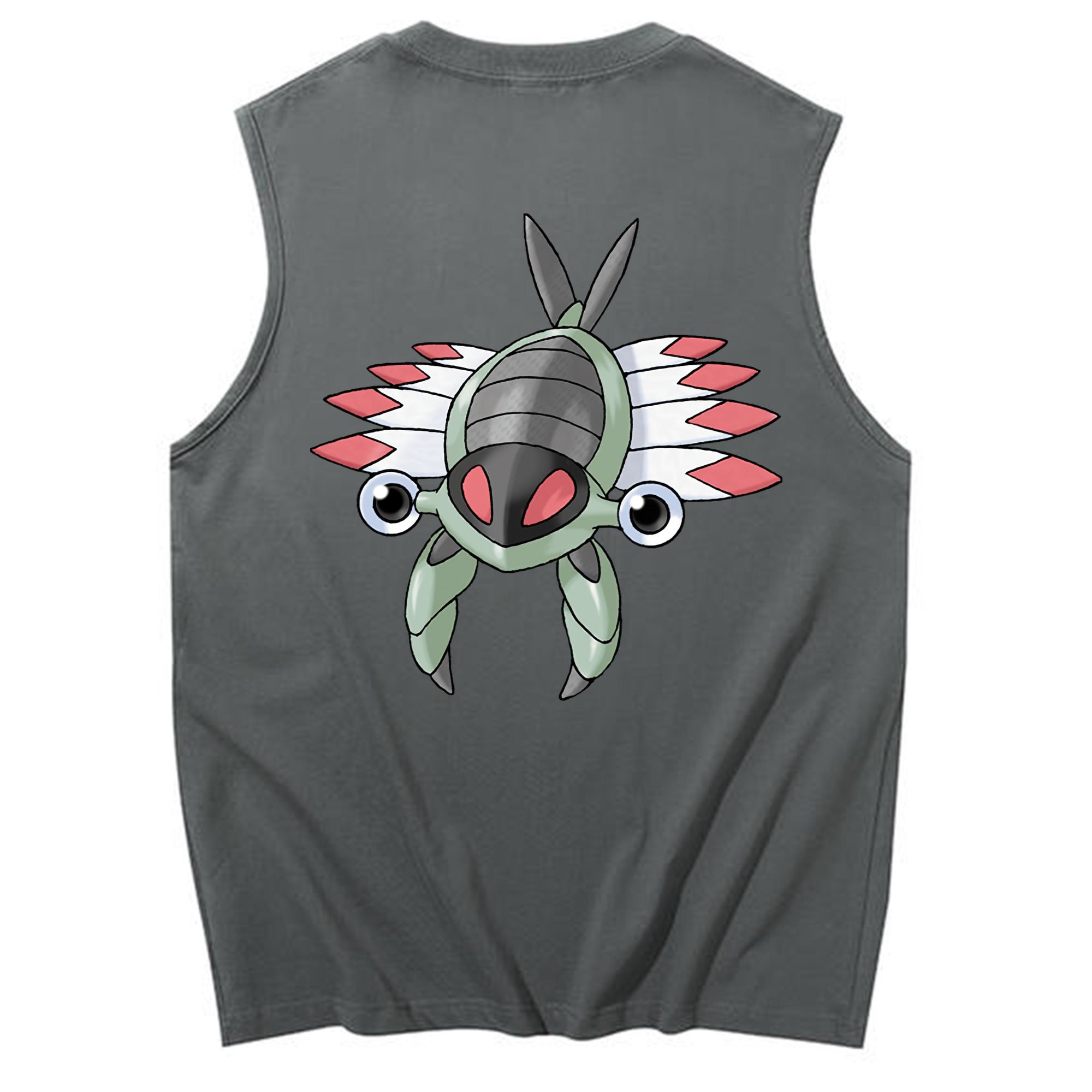 （画像用） ポケットモンスター Pokémon コットン100％タンクトップ（背面プリント）